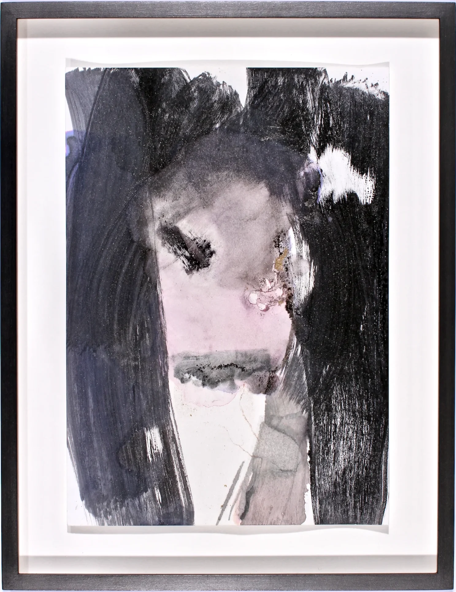 Robert_Lanz_SCHAUFENSTER_JACKY-Jacqueline-Jackie-Lee-Bouvier-Kennedy-Onassis-_painting_art_