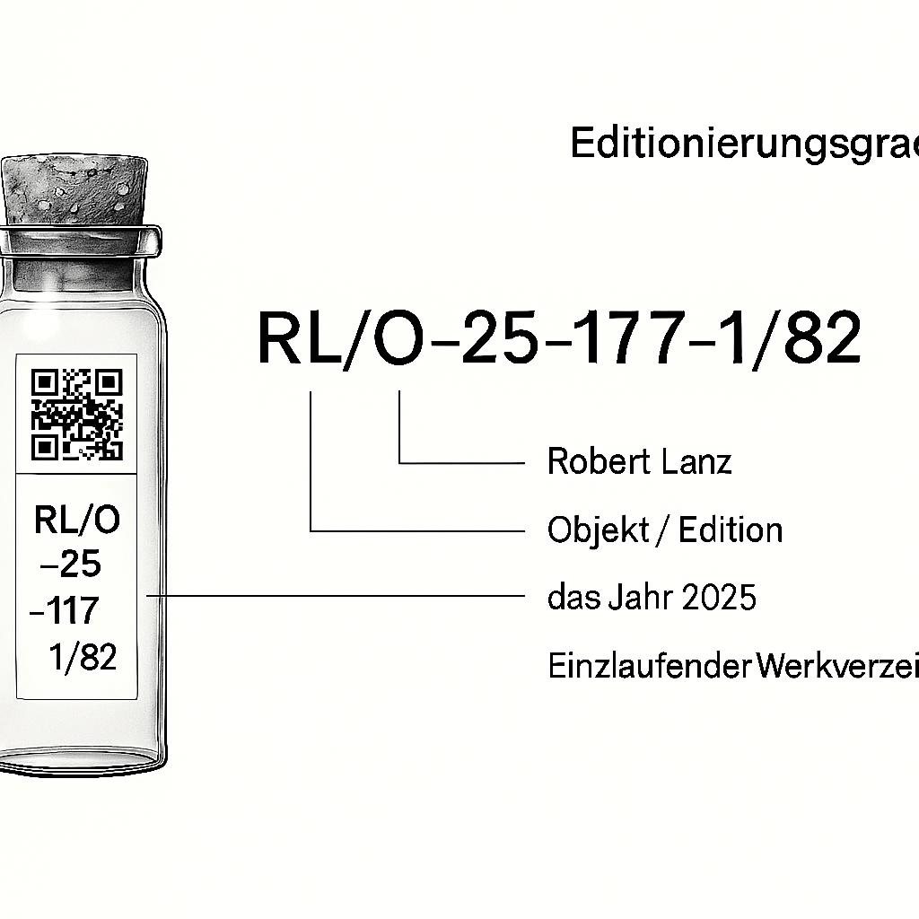 DIS/PERSION digital fragment – QR code link to the NFT collection on OpenSea